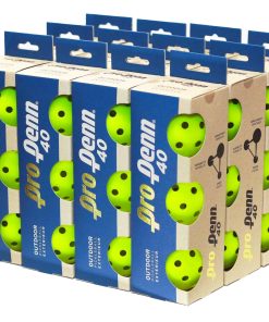 PENN Pro 40 Pelotas de Pickleball Outdoor 12 Paquetes de 3,