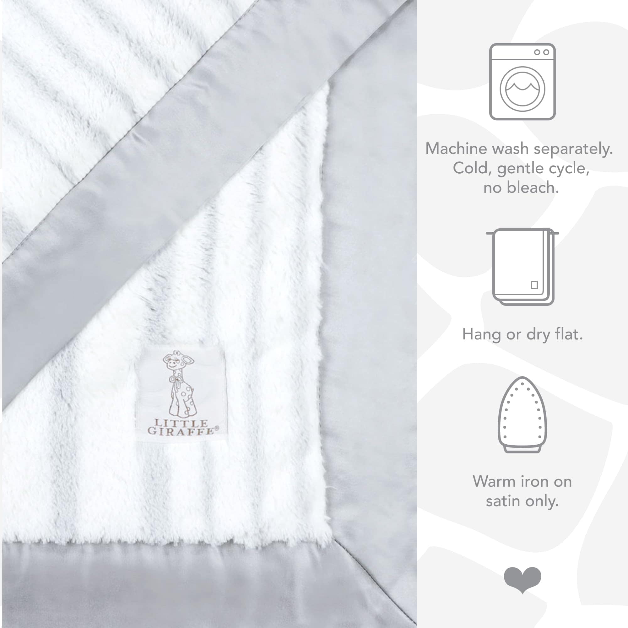 Cobija para Bebé Little Giraffe - Cobija Suave -Strand Plate - Imagen 6