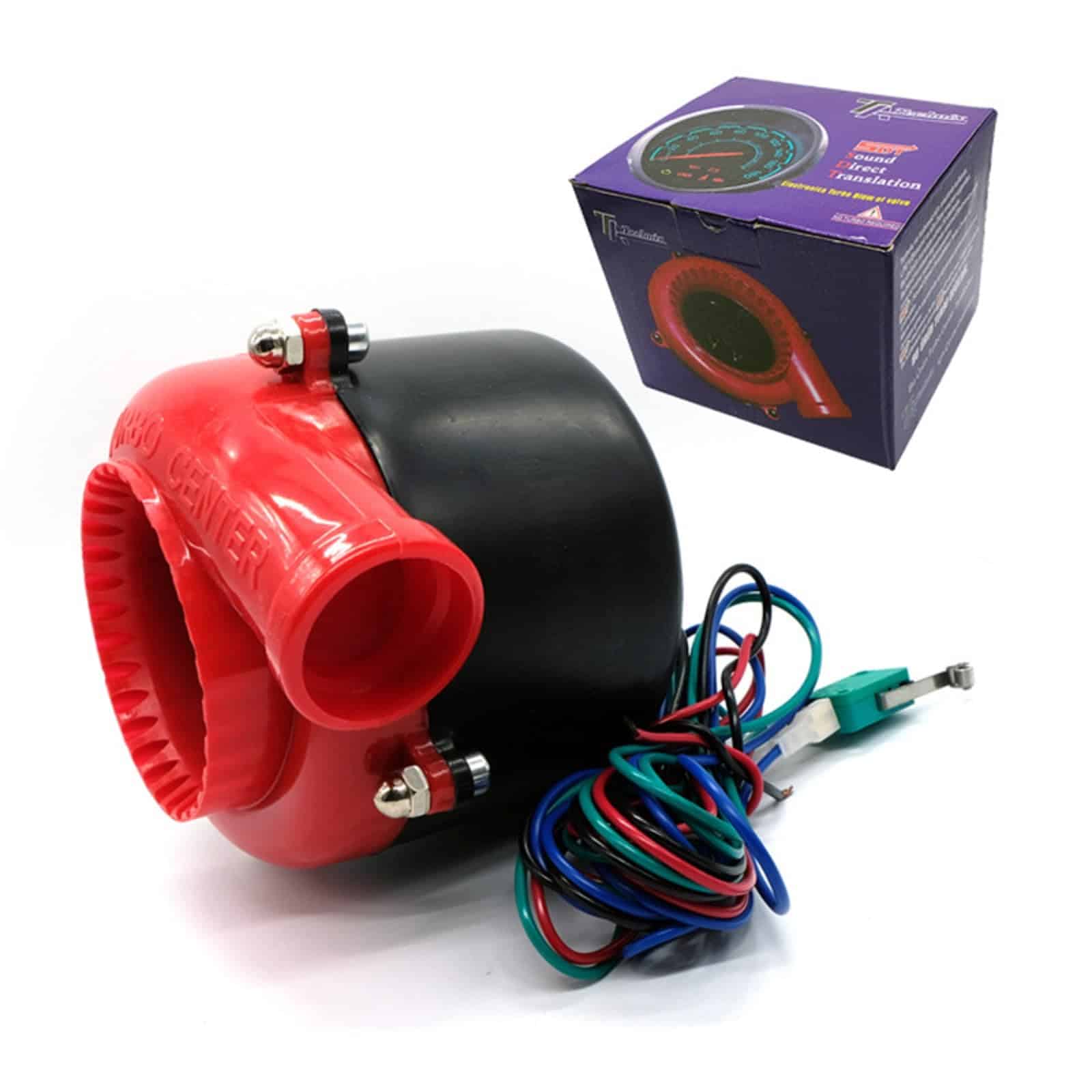 Silbato Turbo para Coche, Silenciador de Escape, Silbato