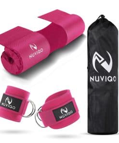 Almohadilla de Barra y Tobilleras para Máquina de Cable con