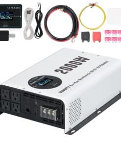 Inversor de Corriente OUBOTEK 2000W Onda Sinusoidal Pura DC