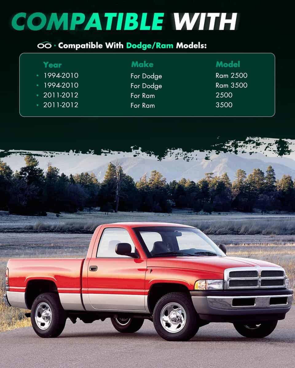 SCITOO 2Pcs 2" Separadores de Rueda 8x6.5 Pernos 9/16 121mm - Imagen 4