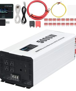 OUBOTEK Convertidor de Corriente de 5000 Vatios Pico 10KW,