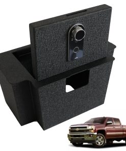 Caja de seguridad para consola central de auto, caja de