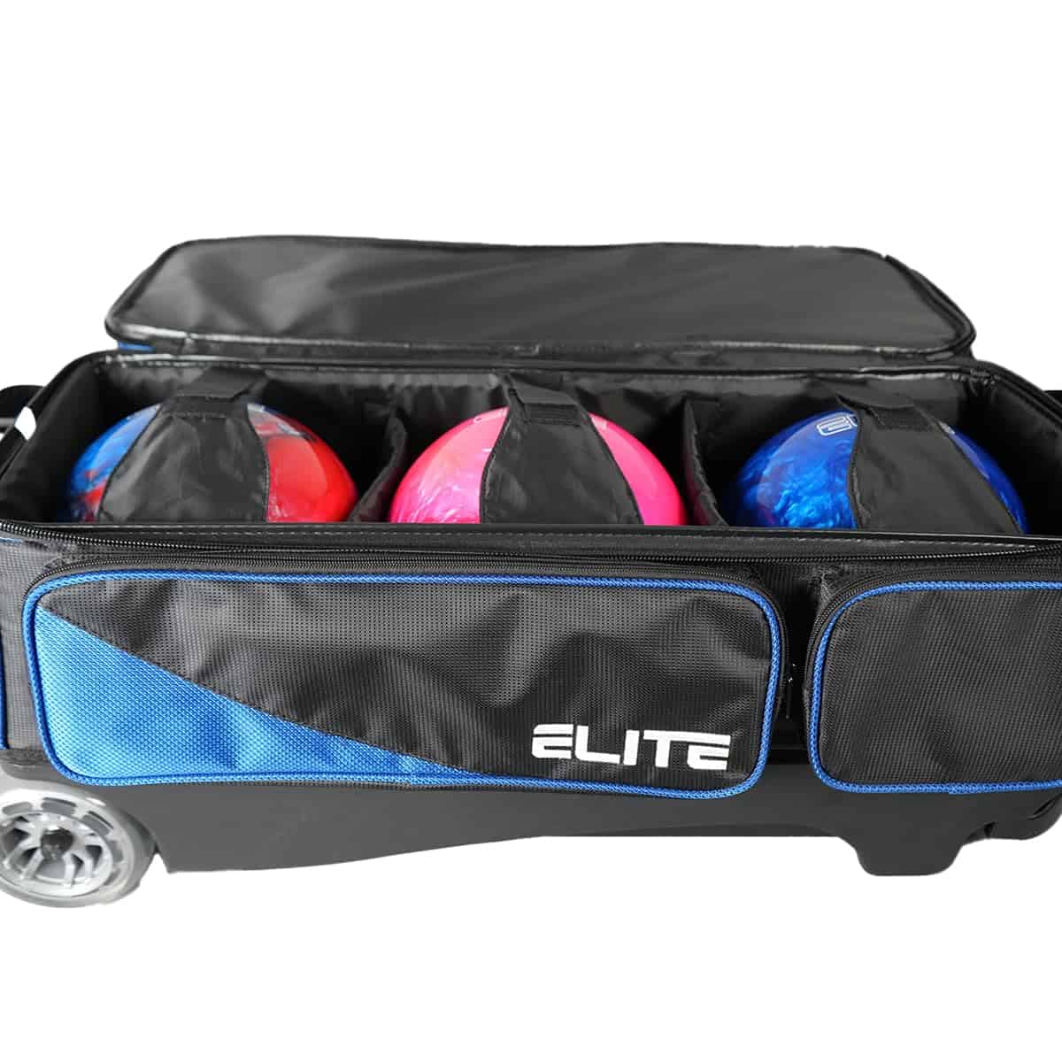 Bolso para boliche Elite Deluxe 3-Ball Roller | Espacioso - Imagen 5