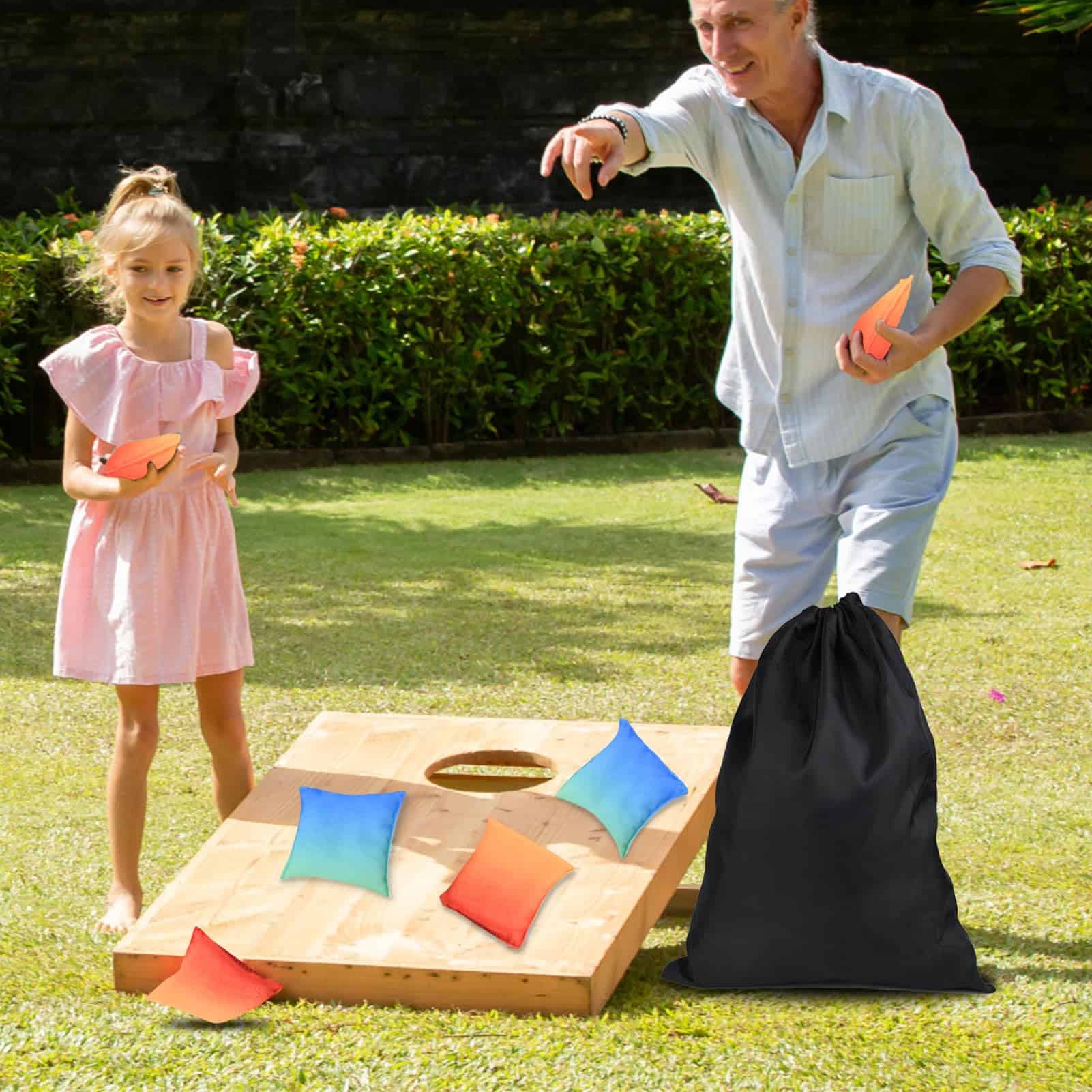 Iheqard Bolsas de Maíz Resistentes a la Intemperie, Juego - Imagen 7