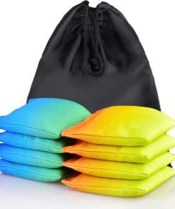 Bolsas de Cornhole Resistentes a la Intemperie Iheqard,