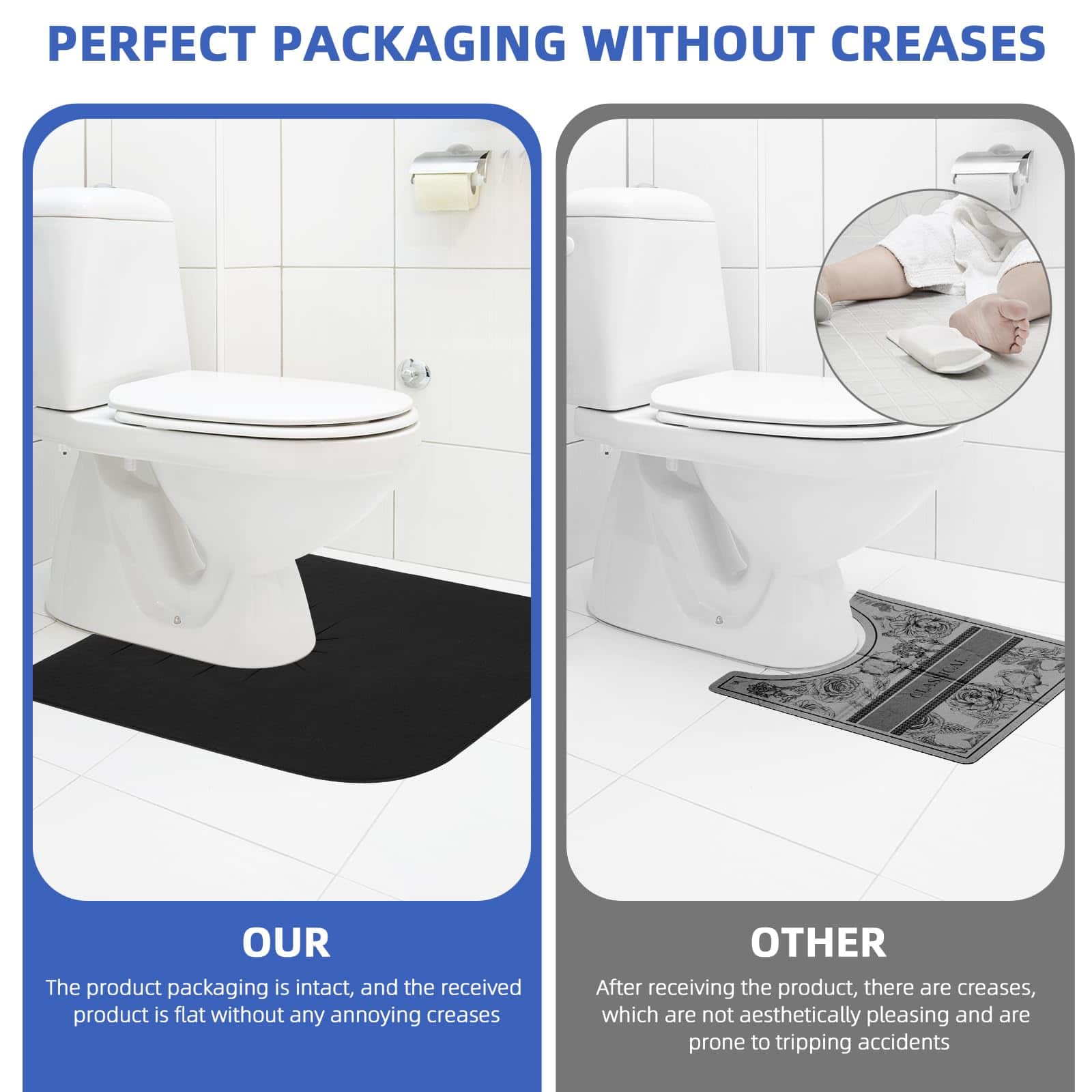 Tapetes de entrenamiento para el orinal redondo para niños, - Imagen 7