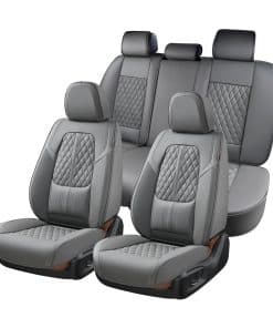 Juego Completo de Fundas para Asientos de -Gris