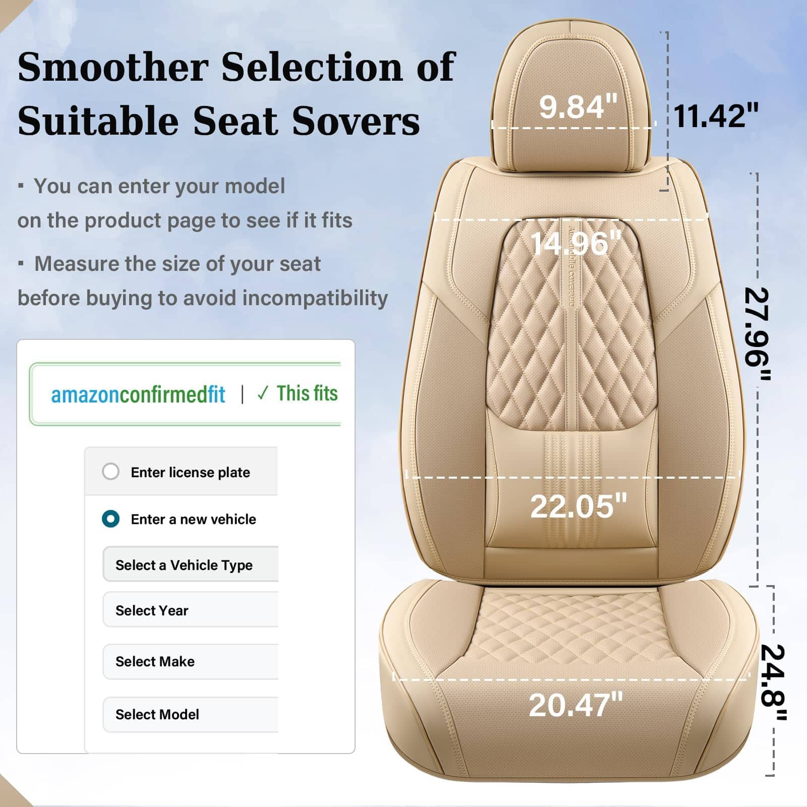 Cubre Asientos Para Autos Juego Completo, Fundas de - Imagen 7