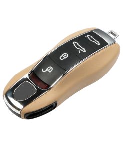 Estuche de Cuero para Llaves, Cubierta de Llave de Coche,