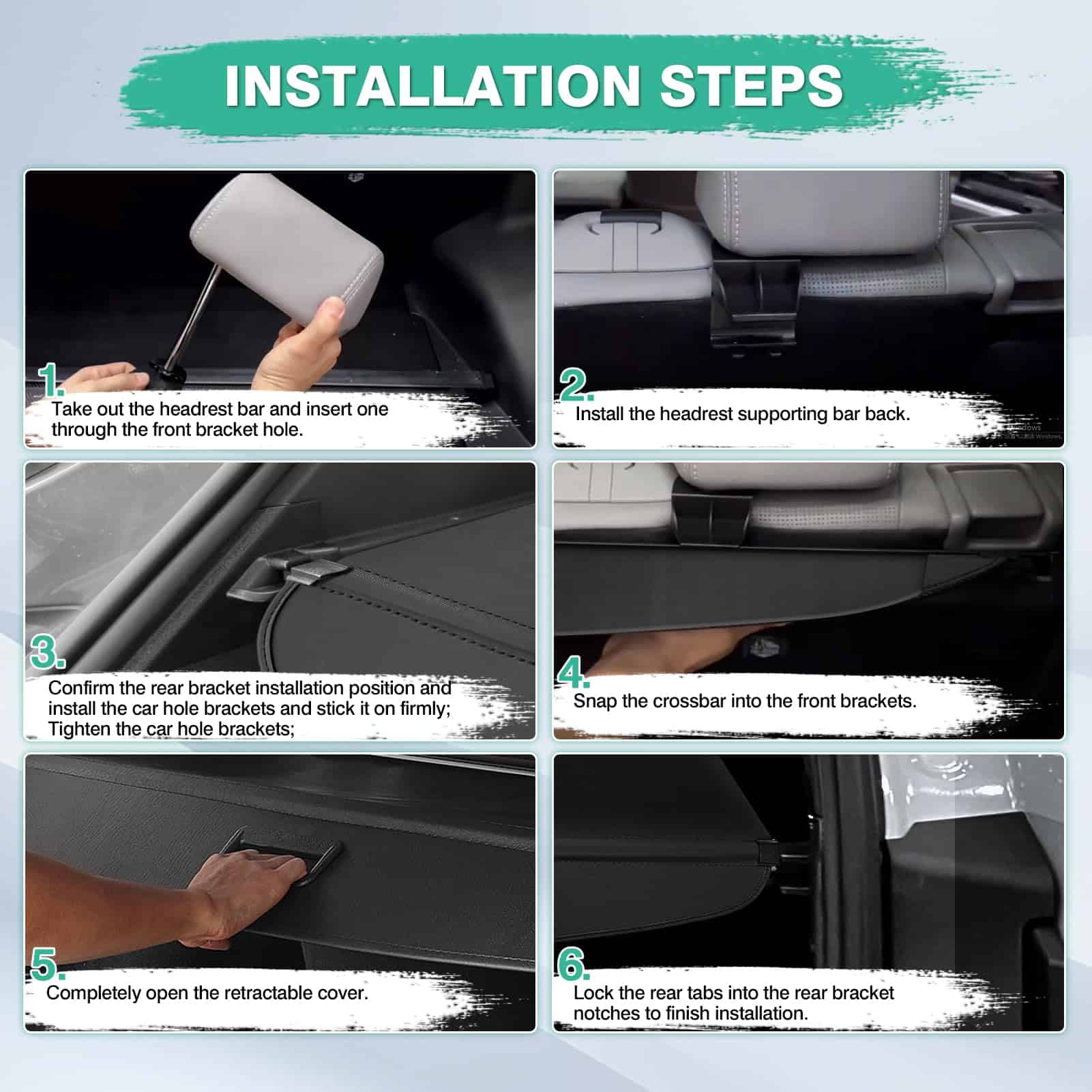 Cubierta de carga Powerty para 2024 2025 Chevrolet Chevy - Imagen 7