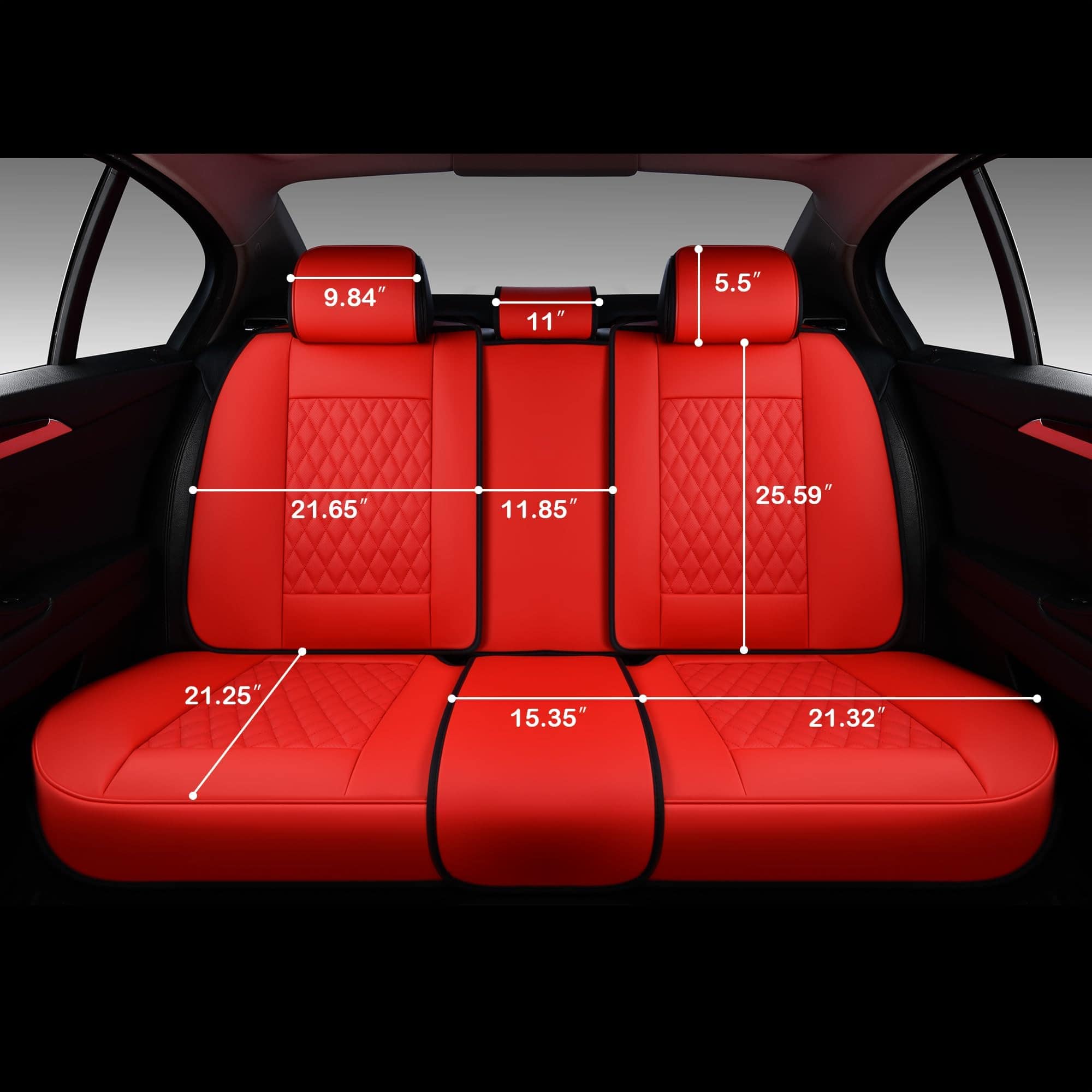 Cubre Asientos de Coche Completo, Fundas para Asientos - Imagen 9