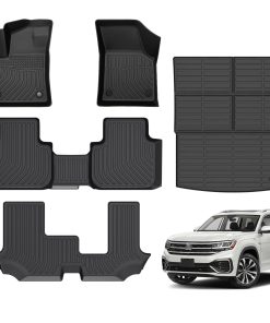 Juego de tapetes de piso y tapete de carga personalizado