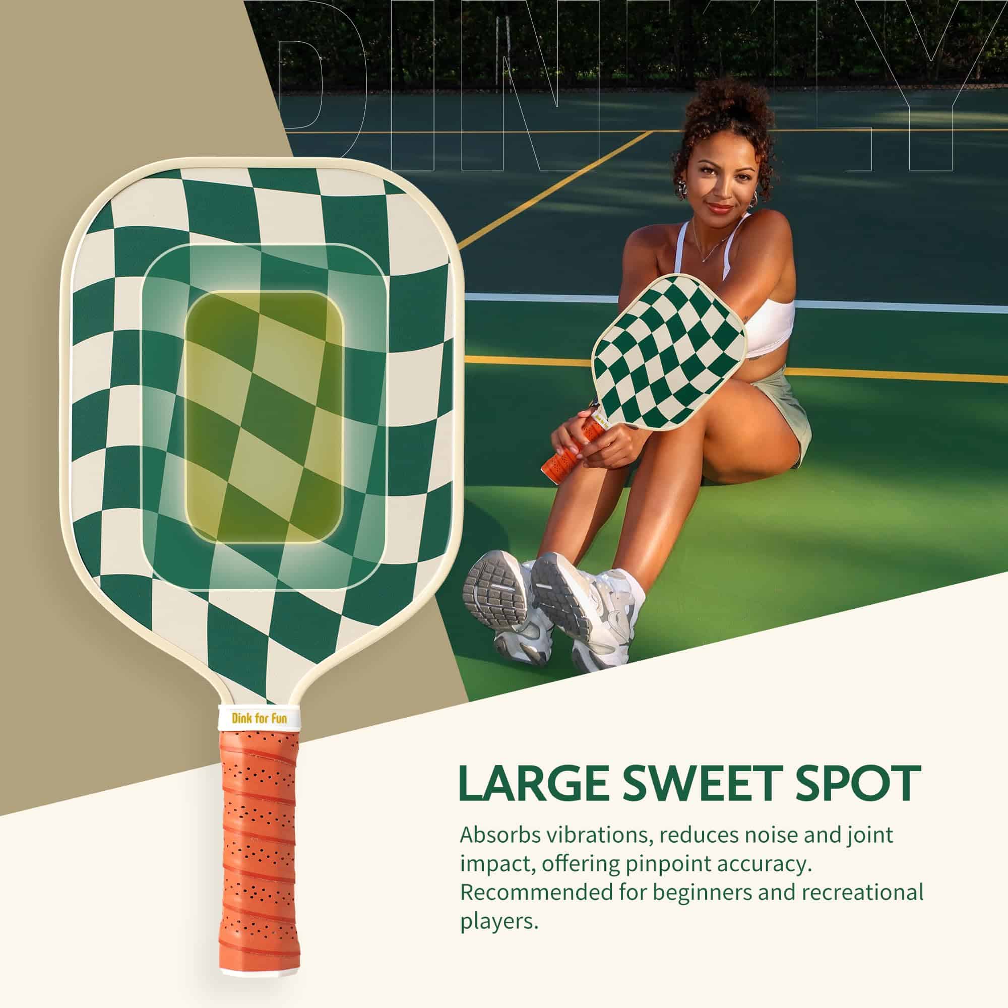 Conjunto de 4 Palas de Pickleball - Paleta de Grafito - Imagen 5
