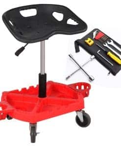 Taburete Rodante GOCCIDA, Capacidad de 330 libras, Altura