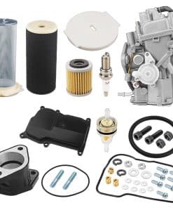 Carburador Filtro de Aire Espuma Guía Tapa de Extremo