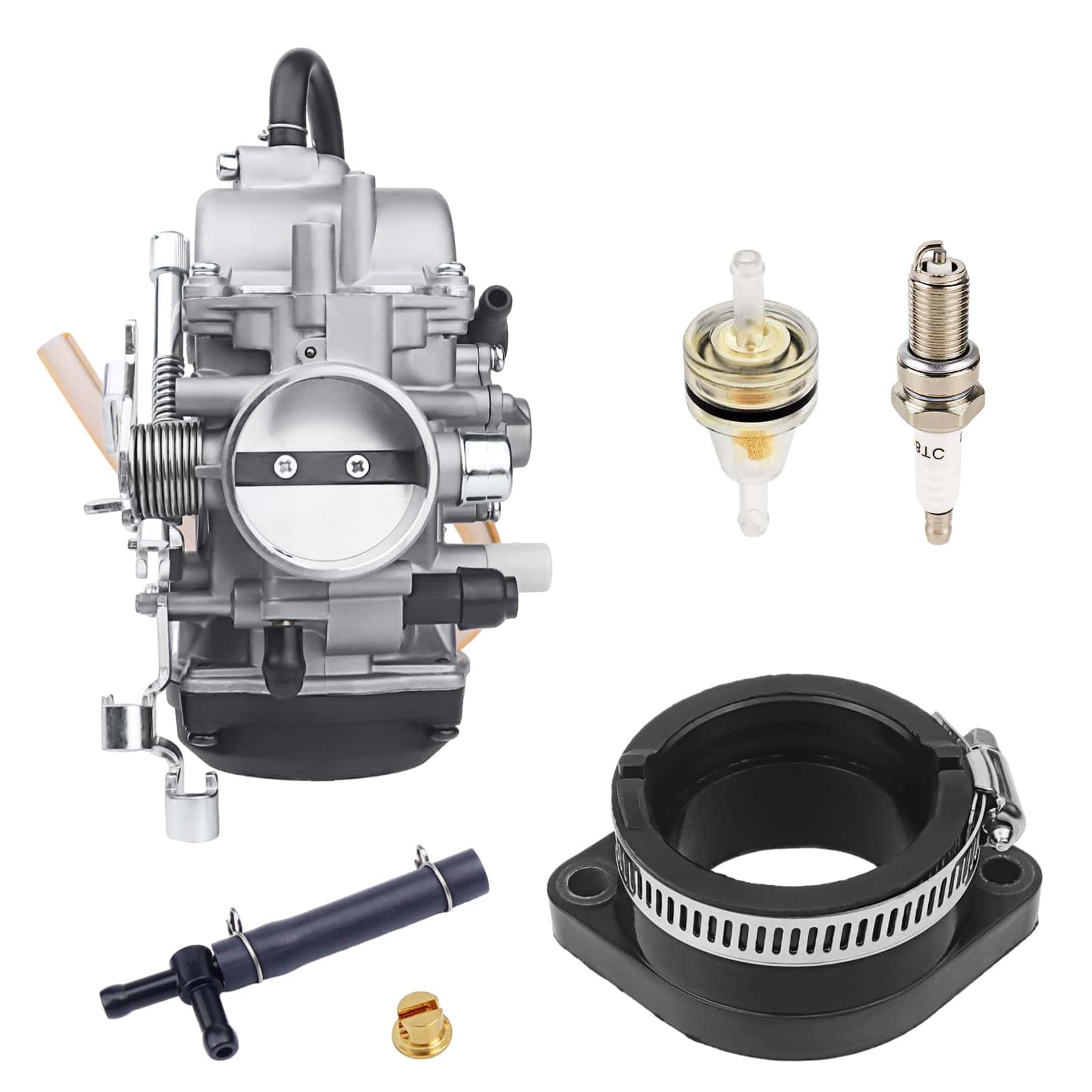 Carburador Filtro Colector de Admisión de Aire Para