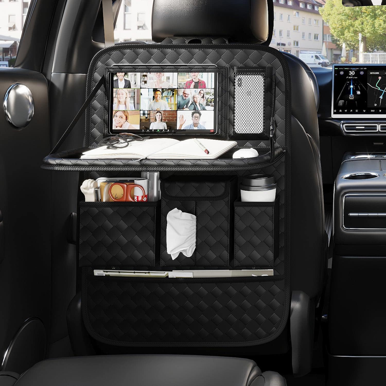 Organizador de asiento trasero para automóvil GMQ 1