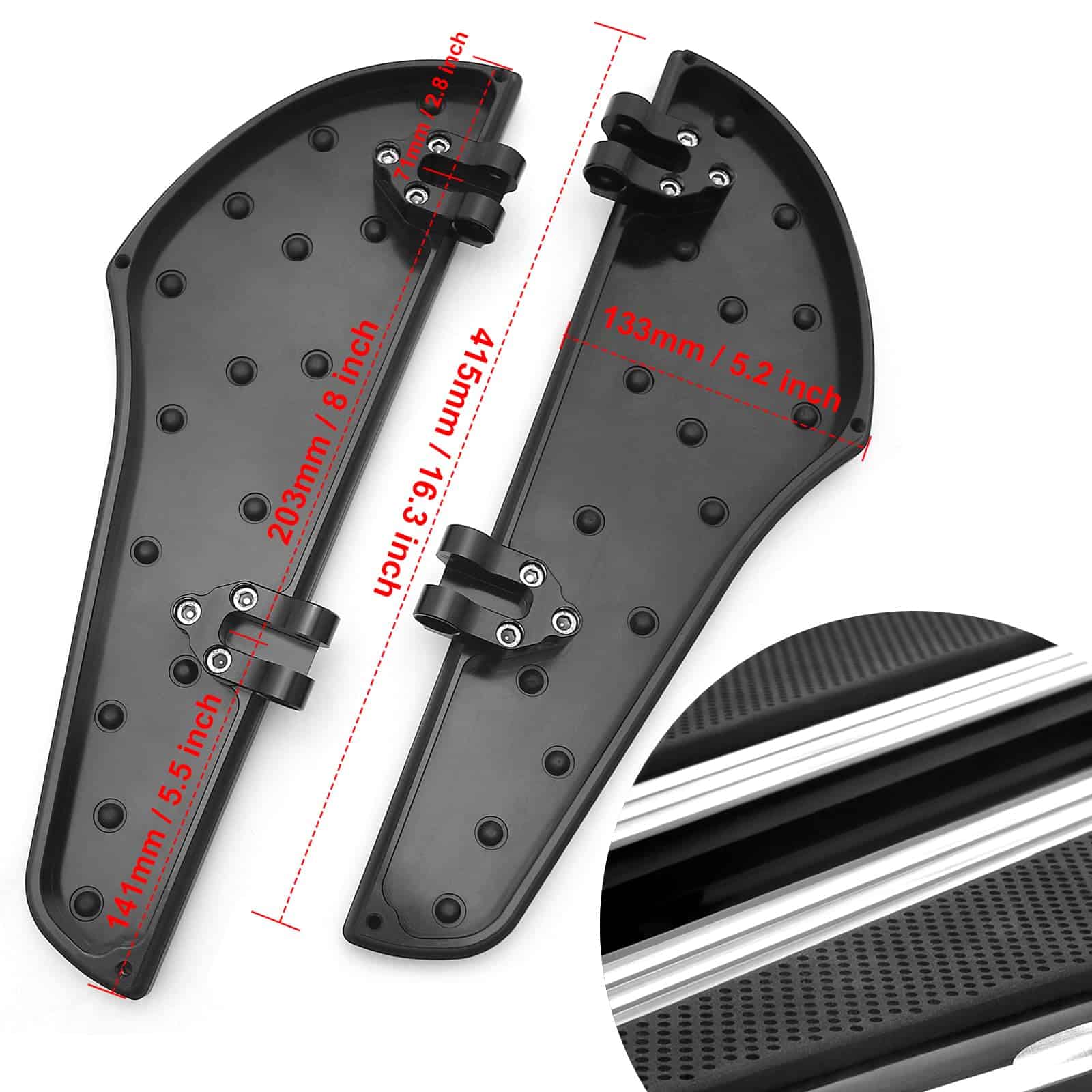 Para Harley Davidson Pisos para pasajeros del Touring - Imagen 4