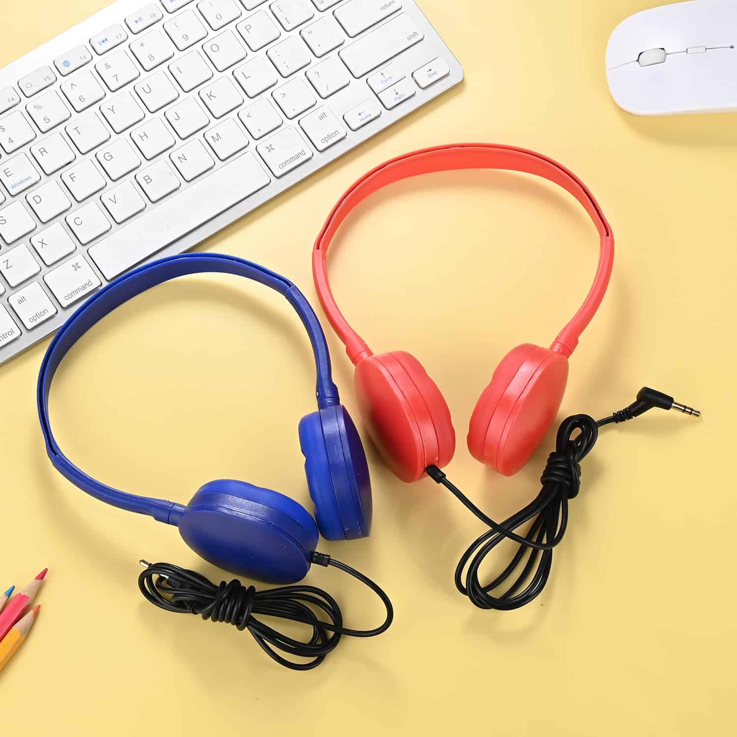 XOSDA Audífonos para Niños a Granel Paquete de 100 para - Imagen 4