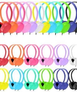 XOSDA Audífonos para Niños a Granel Paquete de 100 para