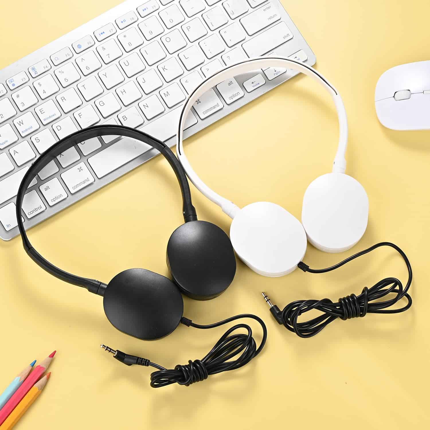 XOSDA Audífonos para Niños a Granel Paquete de 100 para - Imagen 5