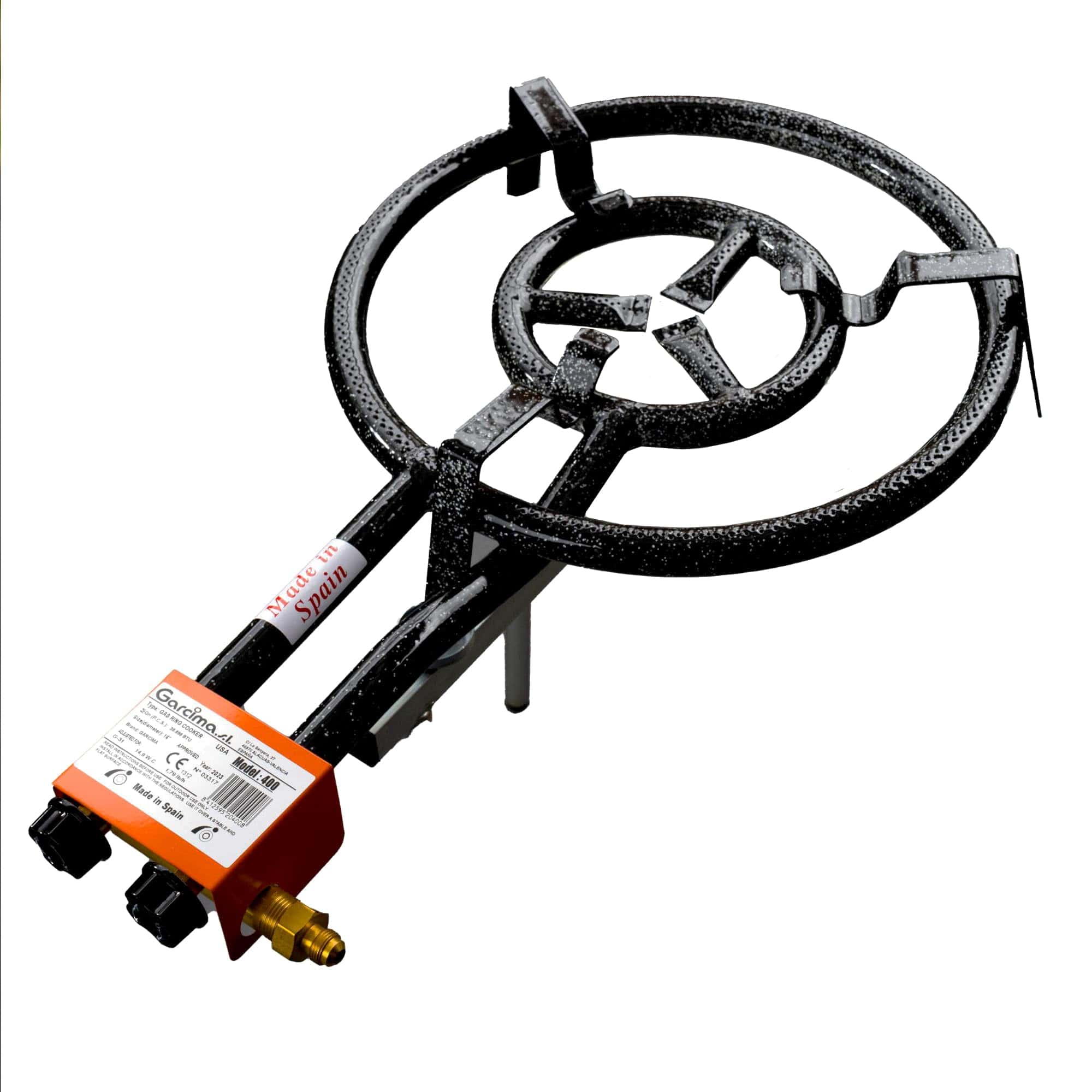 Quemador de Gas Propano para Paella ZENDEU al Aire Libre -