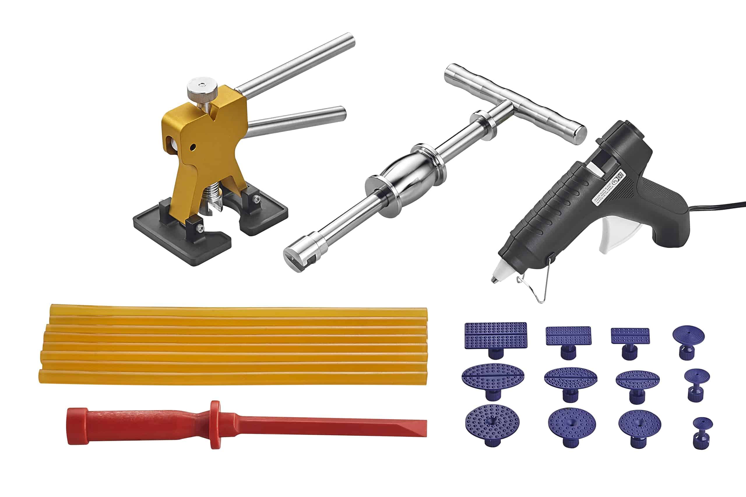 Juego de Herramientas para la Reparación de Abolladuras de