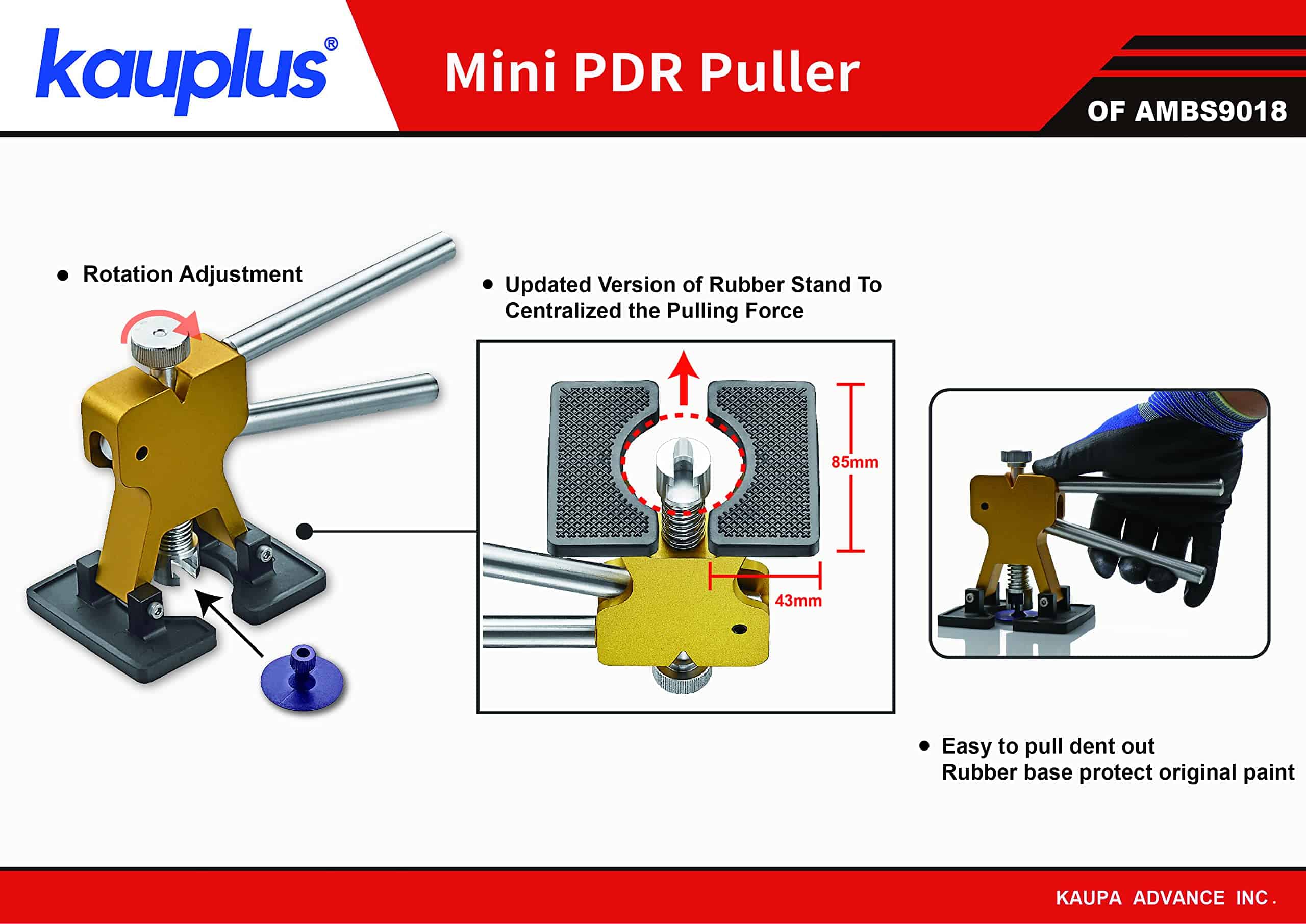 Juego de Herramientas para la Reparación de Abolladuras de - Imagen 5