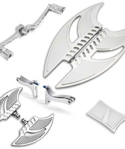 TOPRAMETAL para Harley Padre de pasajeros cromado para