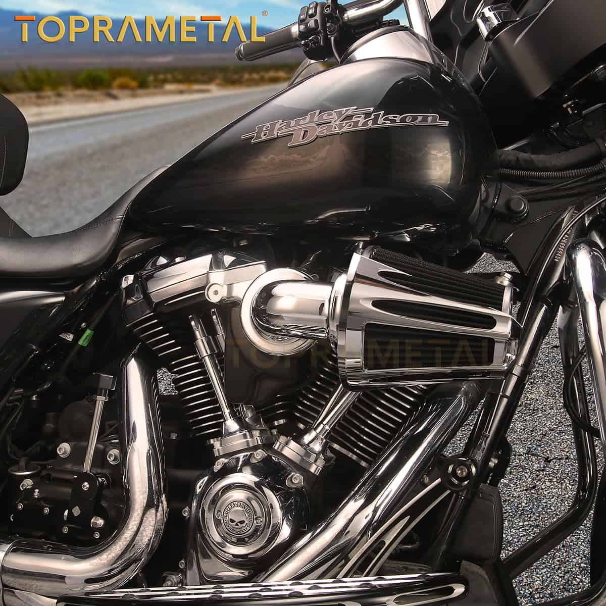 Filtro limpiador de aire para harley sportster street road - Imagen 4