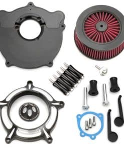 Filtro de aire limpiador para Harley -Rojo