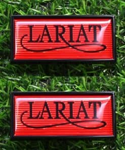 2pcs Lariat Cab Reemplazo para Emblemas laterales de Cabina