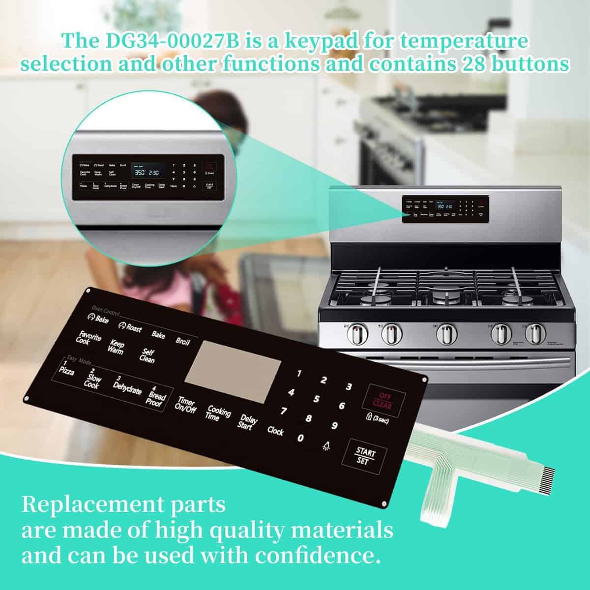 Interruptor Membrana Touchpad de Repuesto Compatible con - Imagen 4