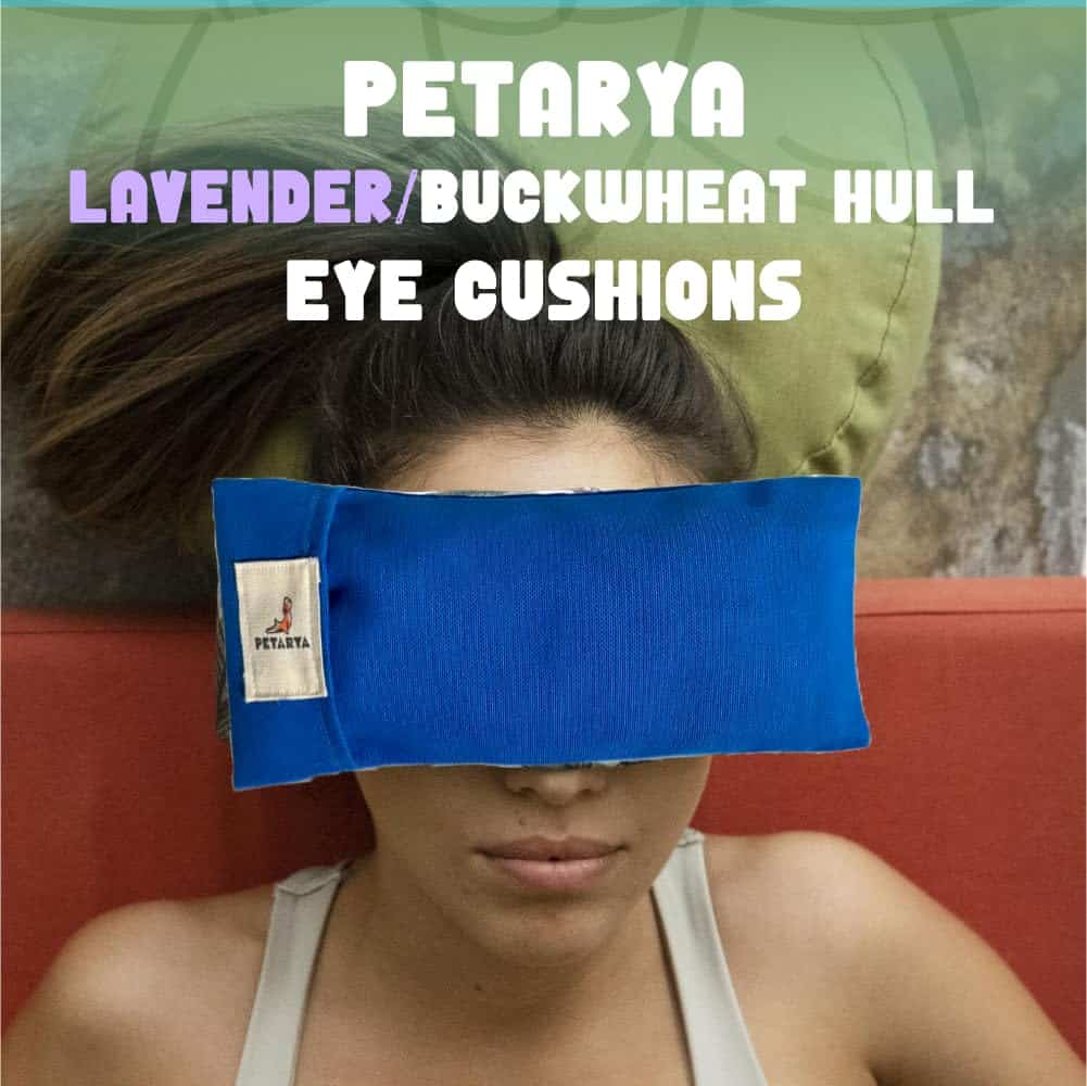 Almohada para los ojos rellena de cáscara de alforfón - Imagen 3