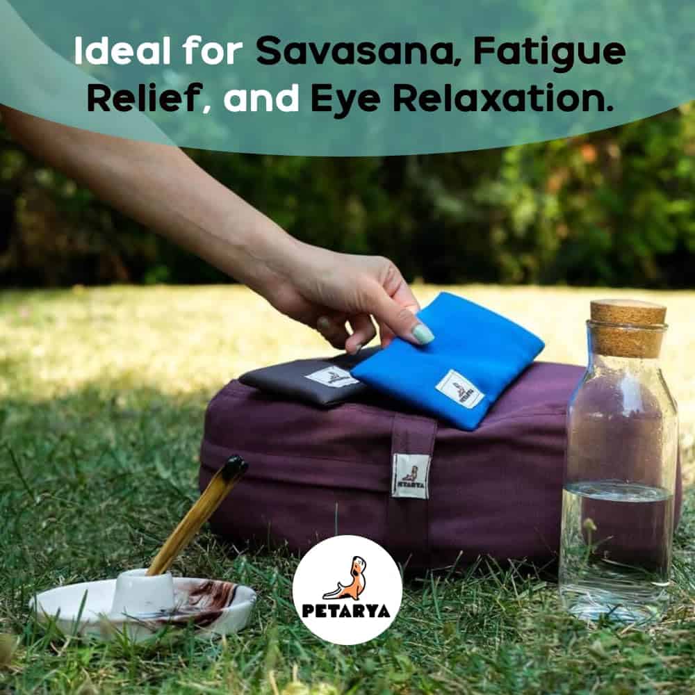 Almohada para los ojos rellena de cáscara de alforfón - Imagen 6