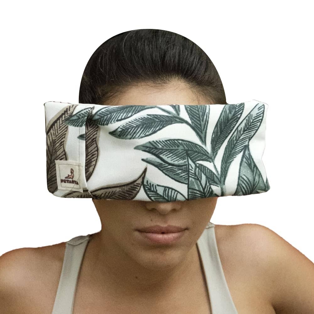 Almohada para ojos de lavanda y cáscara de trigo PETARYA,