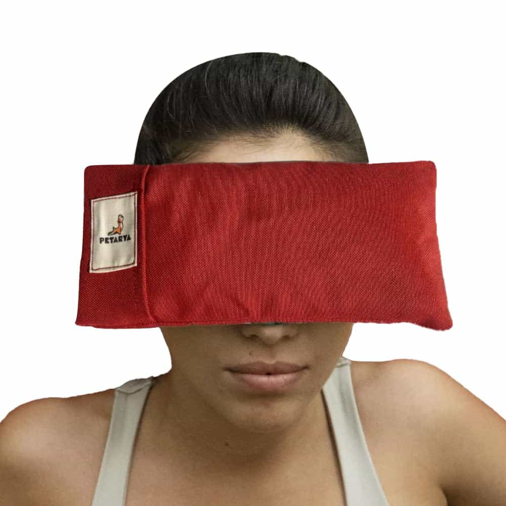 Almohada para los Ojos Rellena con Cáscara de Trigo