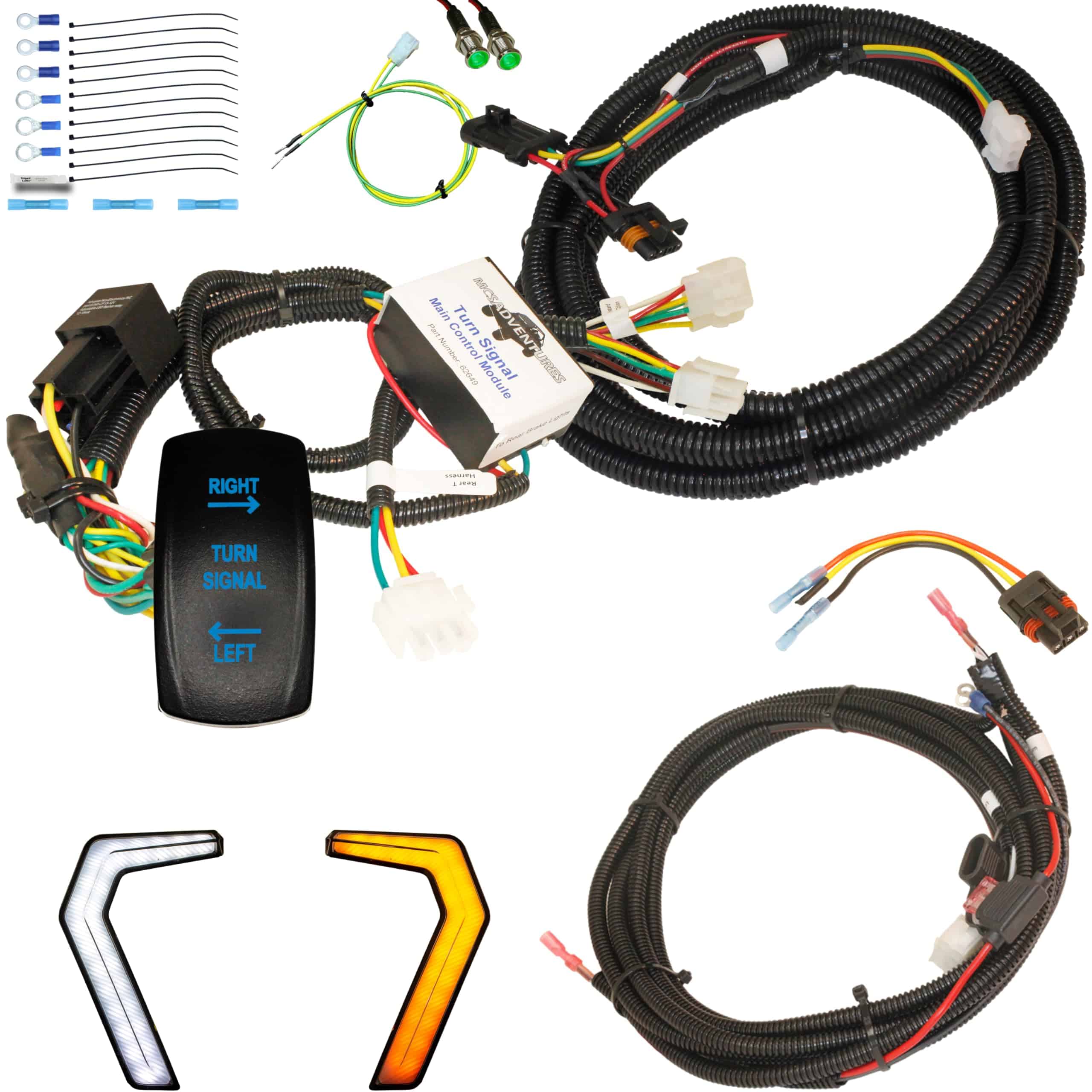 Kit de intermitentes plug and play para Polaris General con