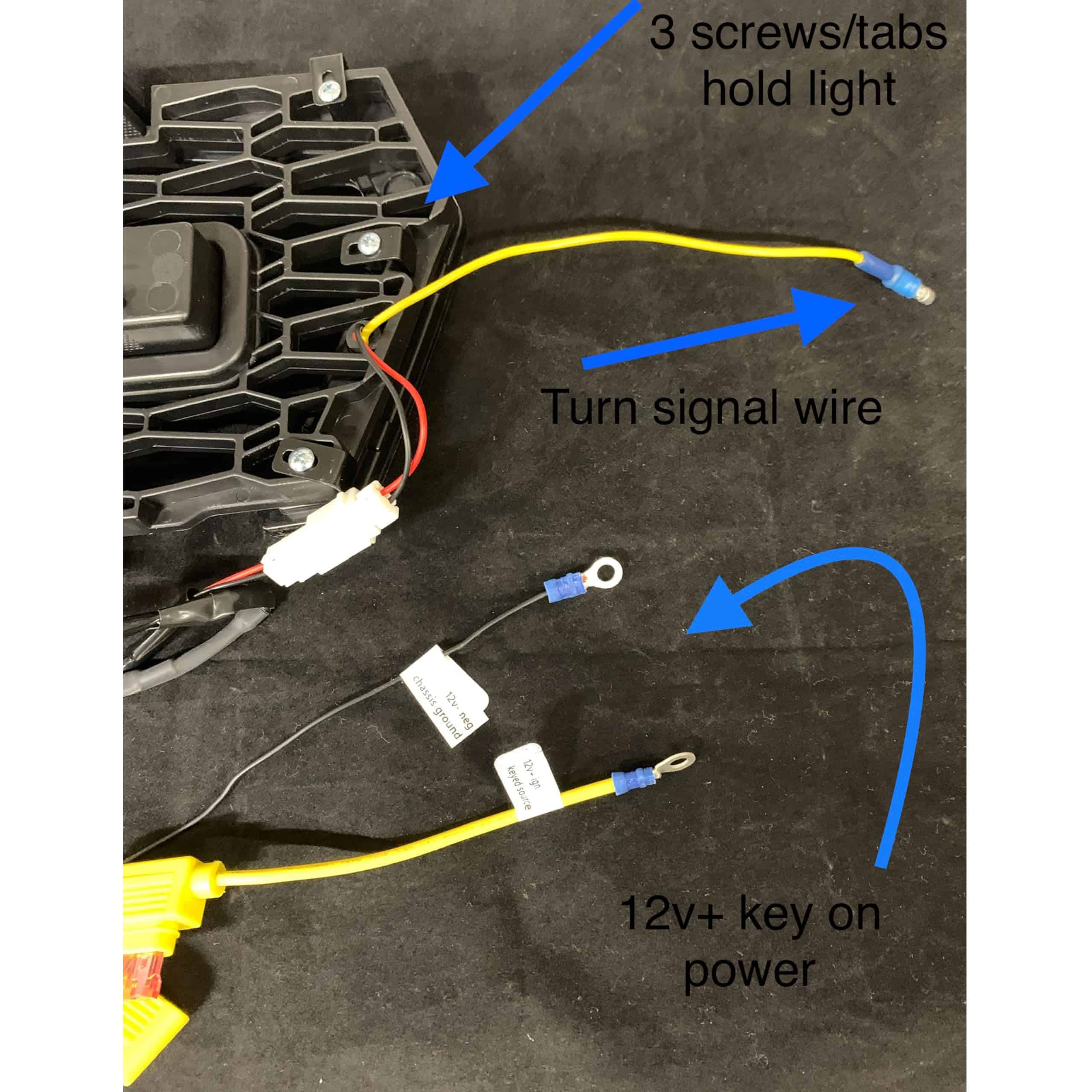 Kit de señal de giro plug and play para Polaris General con - Imagen 6