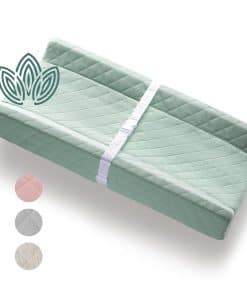 Almohadilla de Cambio de Bebé -VERDE SALVIA