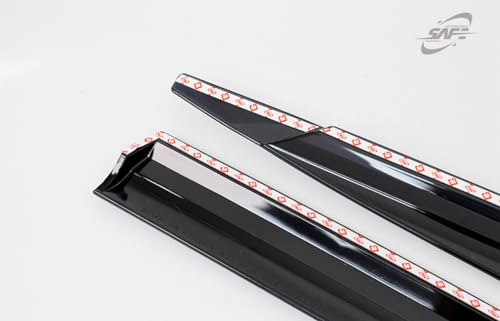 Deflector de Ventana Seguro Smoke Sun Rain Visor Guard 4 - Imagen 10