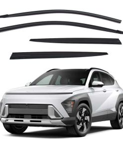 Deflector de Ventana Seguro Smoke Sun Rain Visor Guard 4