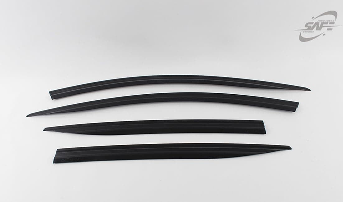 Visor de ventana seguro para humo de sol y lluvia 4 piezas - Imagen 3