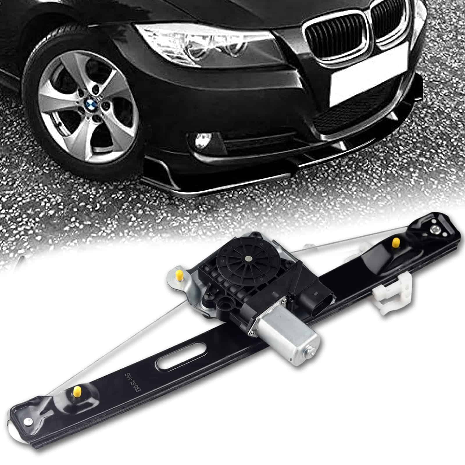 Regulador de ventana trasera con motor de elevación