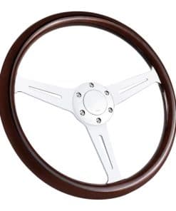 Volante de Carreras de Madera de 14" Estilo Vintage