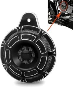 Cubierta de bocina de aluminio CNC Billet para Harley Big