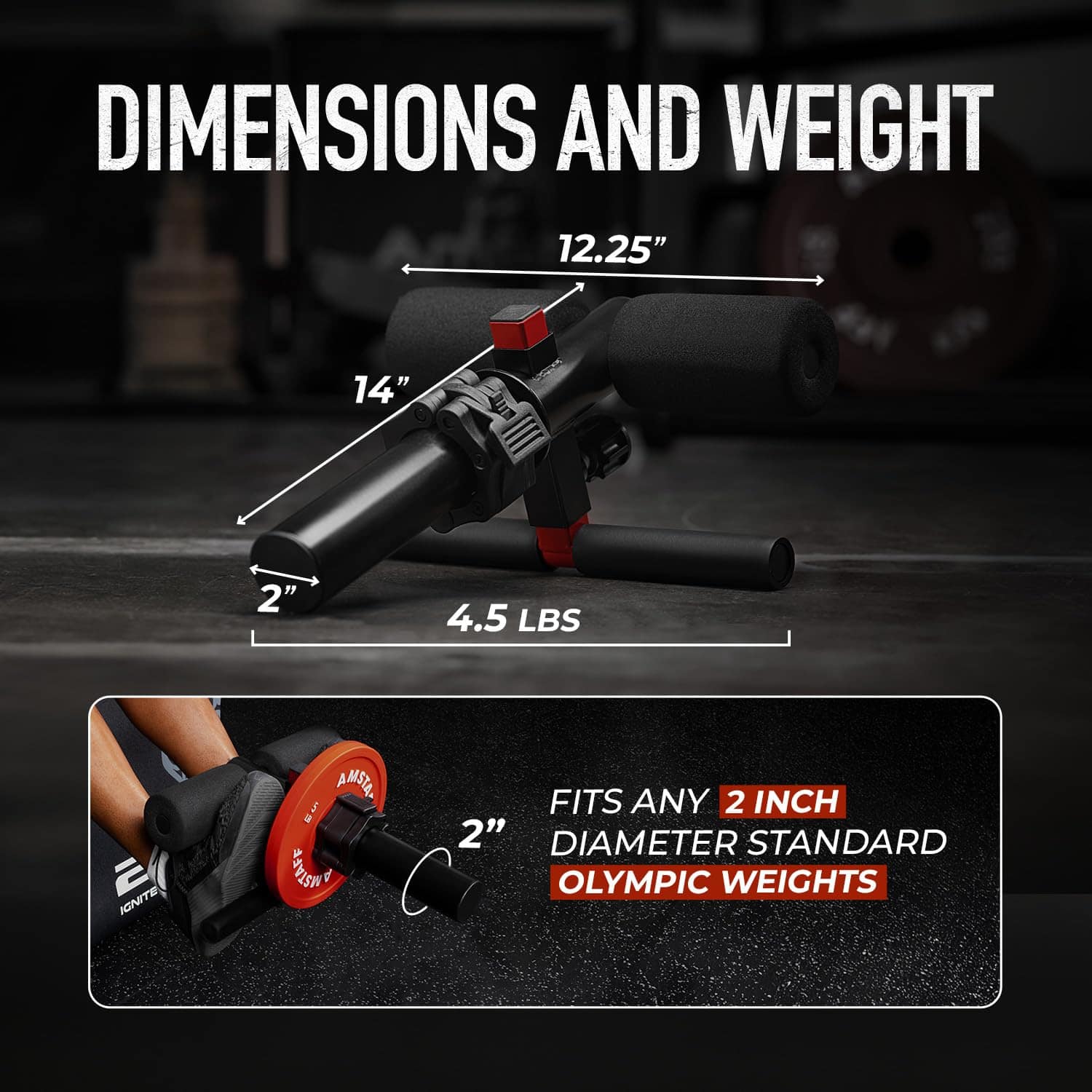 Barra Ajustable para Tibiales Amstaff Fitness - Entrenador - Imagen 5