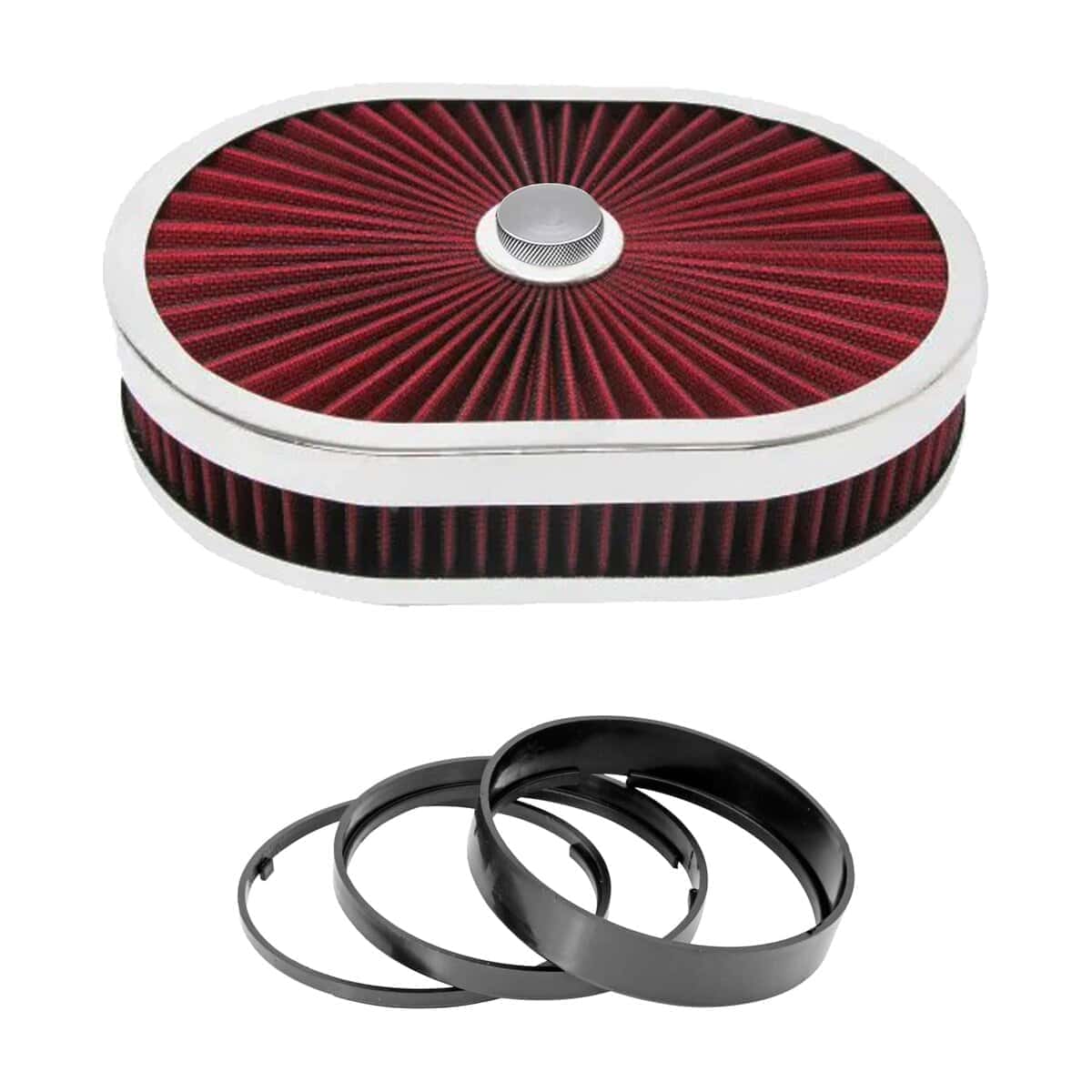 Filtro de Aire Redondo Completo de 12''X3'' Kit de